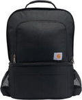 Carhartt Insulated 24 Can Two Compartment Cooler Backpack, Backpack with Fully-Insulated Cooler Base